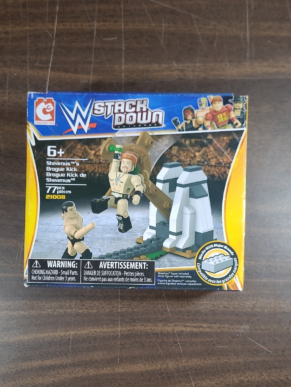 WWE Stack Down Playset with Sheamus #21008